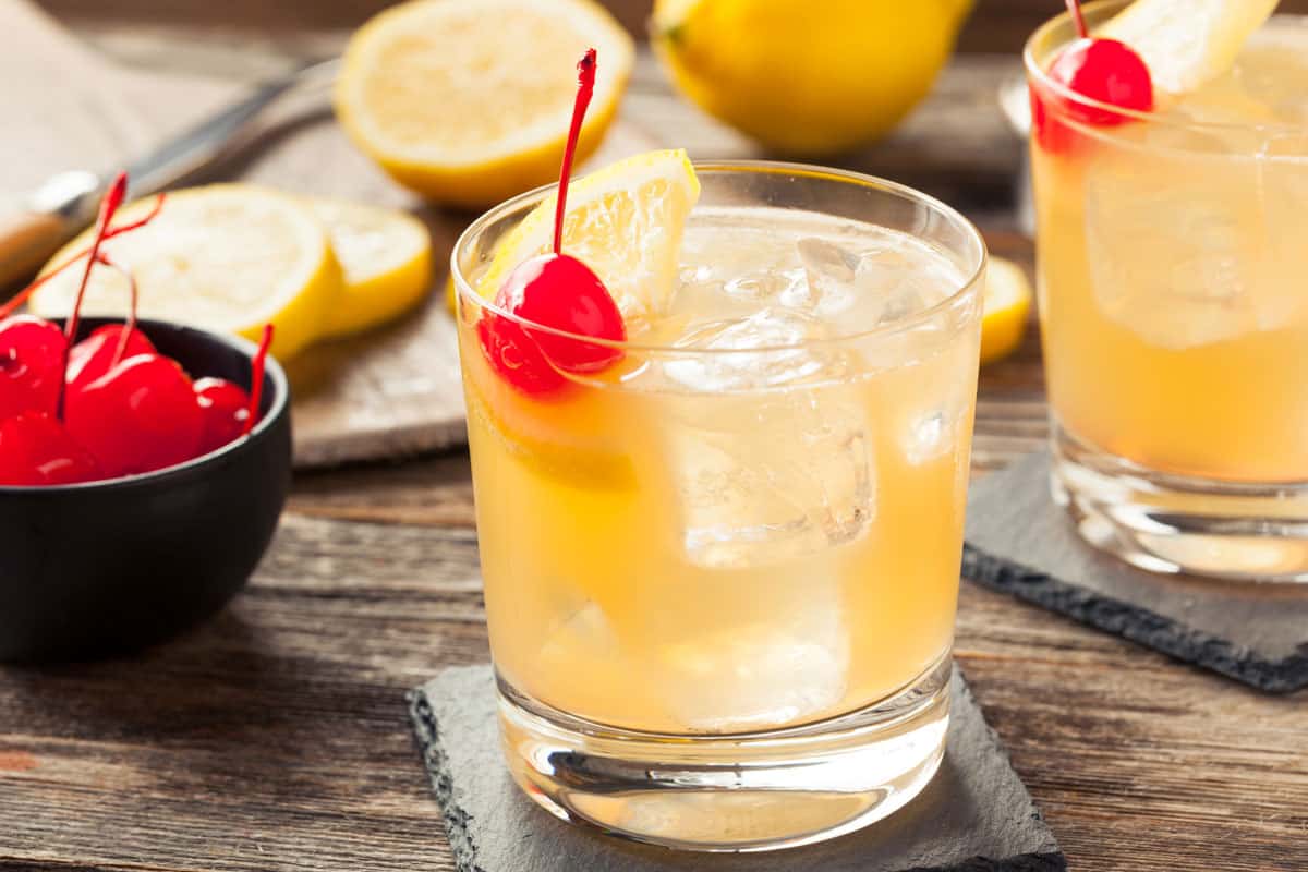 whiskey sour recipe