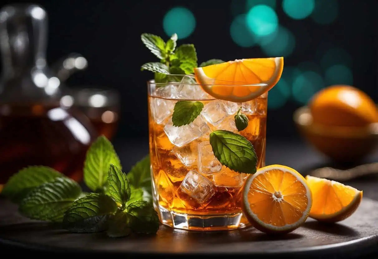 Maple Bourbon Smash Cocktail Recipe