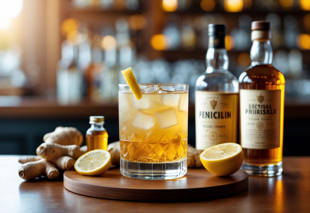 Penicillin Cocktail Recipe: How to Make the Modern Classic Drink