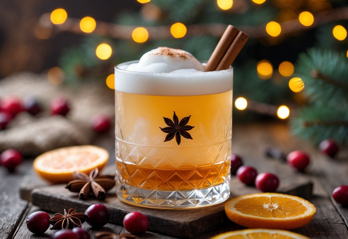 Wassail Sour Cocktail Recipe: How to Make a Festive Seasonal Drink